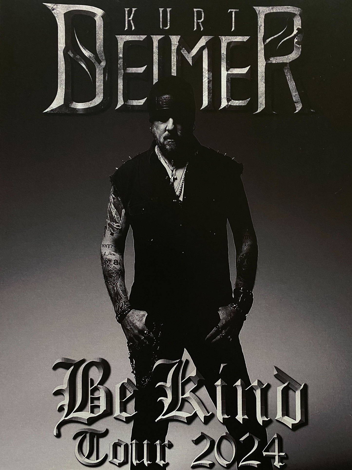 "Be Kind" Tour Poster