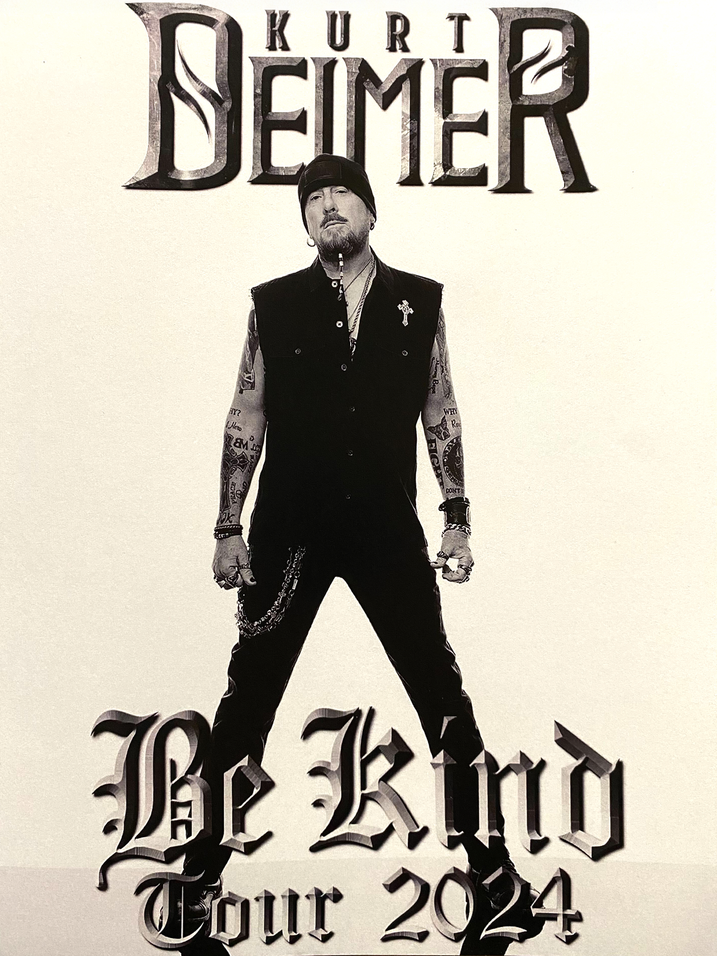 "Be Kind" Tour Poster