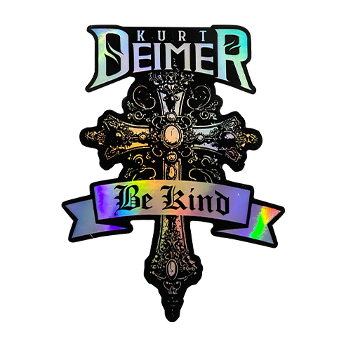 "Be Kind" Holographic Sticker