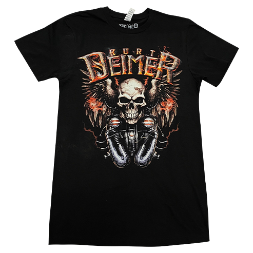 "Biker Skull" T-Shirt