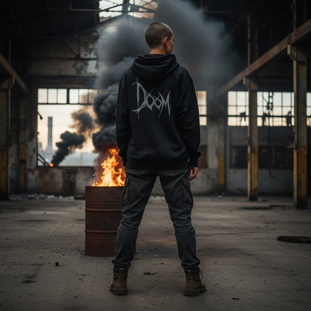 "Doom" Zip-Up Hoodie