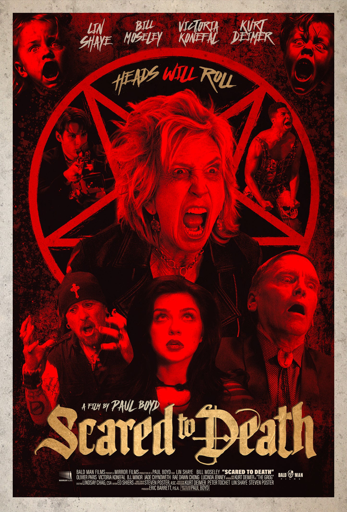 "Scared to Death" 12 x 18 Movie Poster