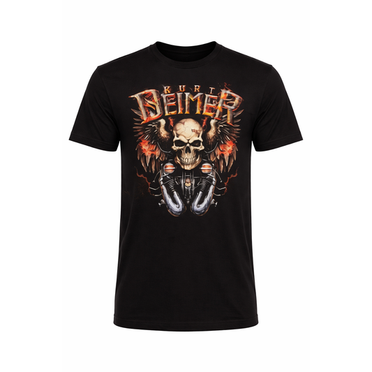 "Biker Skull" T-Shirt