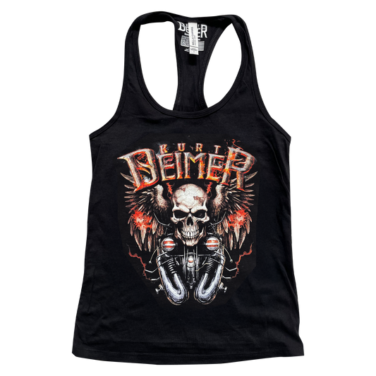 "Biker Skull" Tank Top