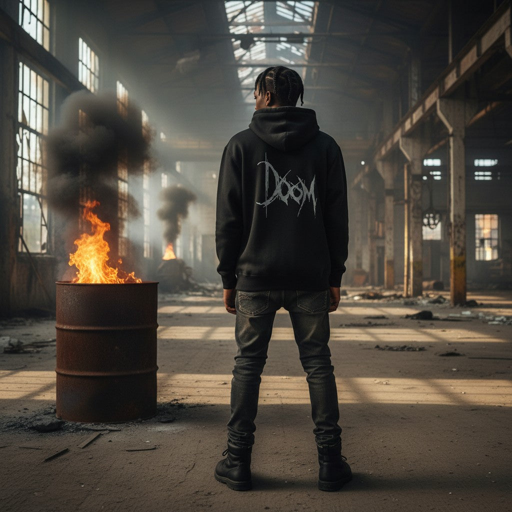 "Doom" Zip-Up Hoodie