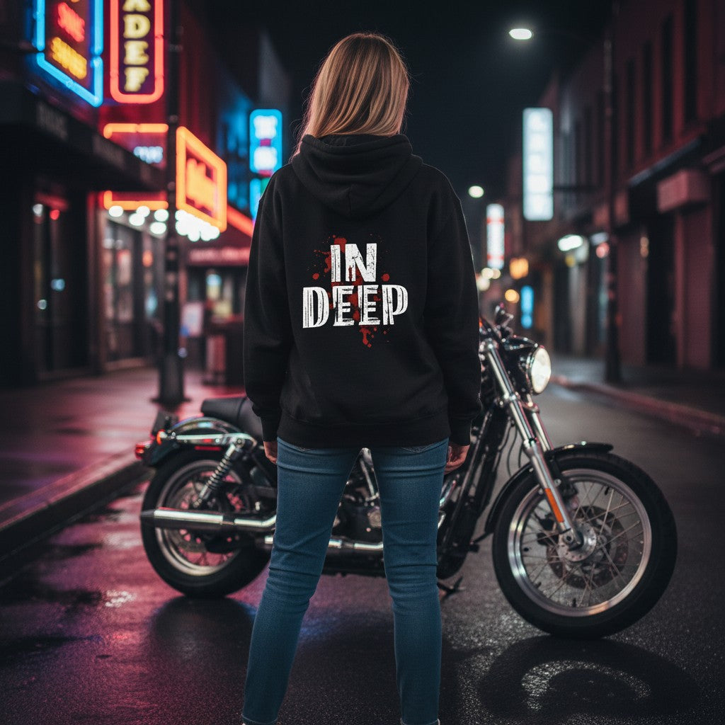 "In Deep" Zip-Up Hoodie