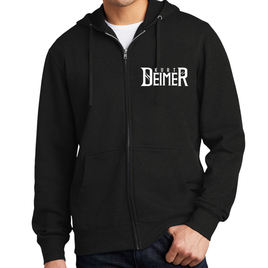 Hoodie - Zip-Up Logo / DOOM (2 sided)