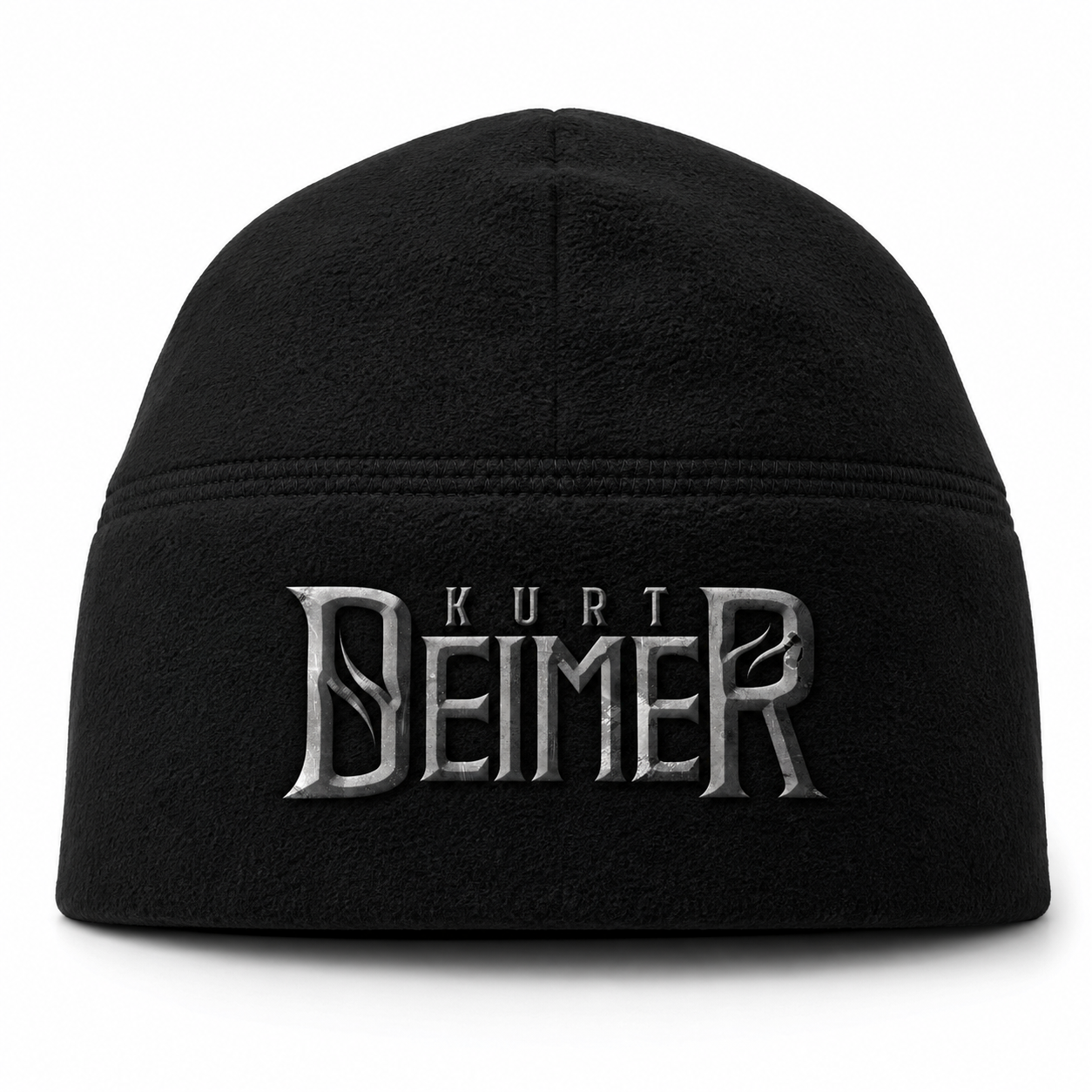 "Kurt Deimer" Printed Logo Skull Cap