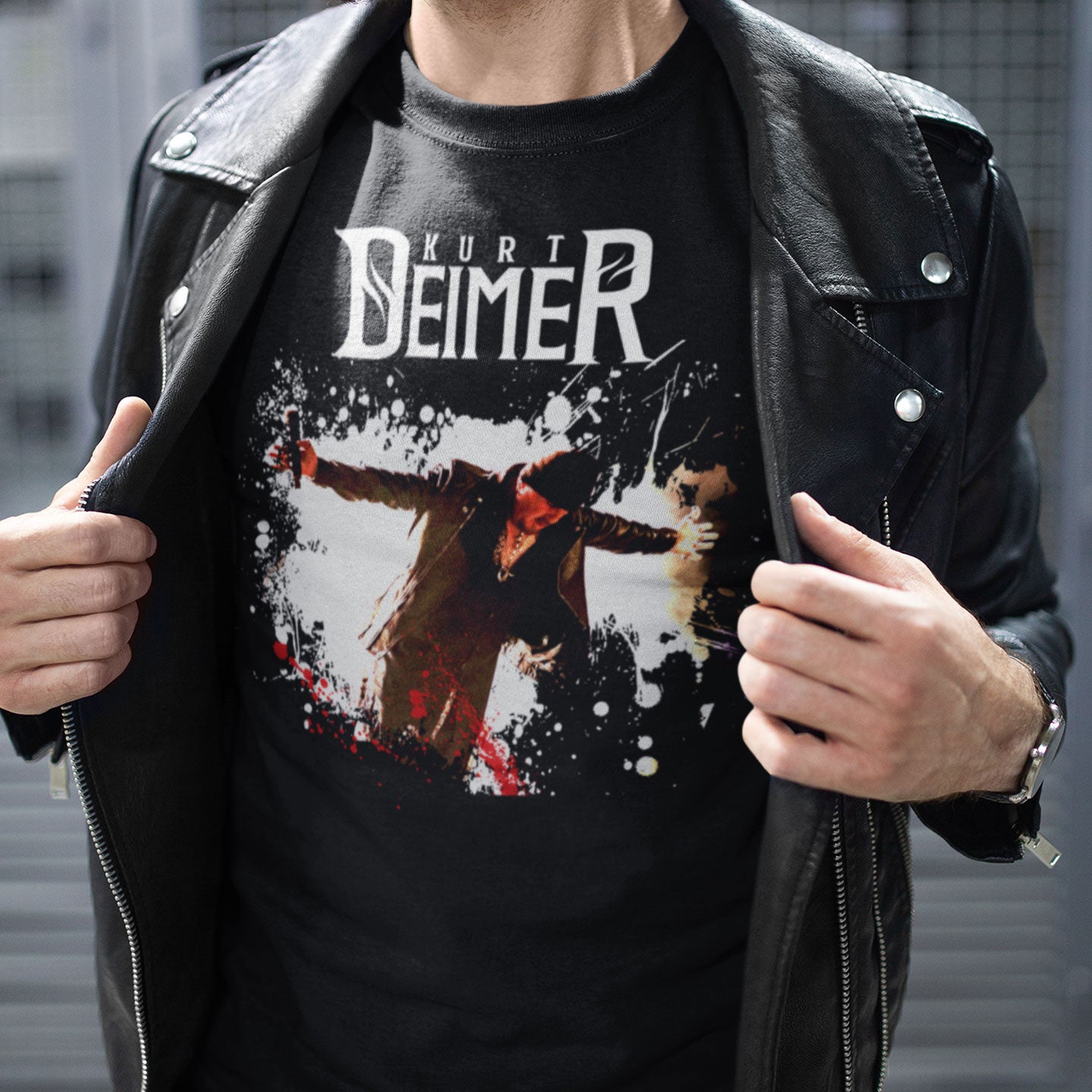 Tee - Kurt Deimer Splatter (unisex)