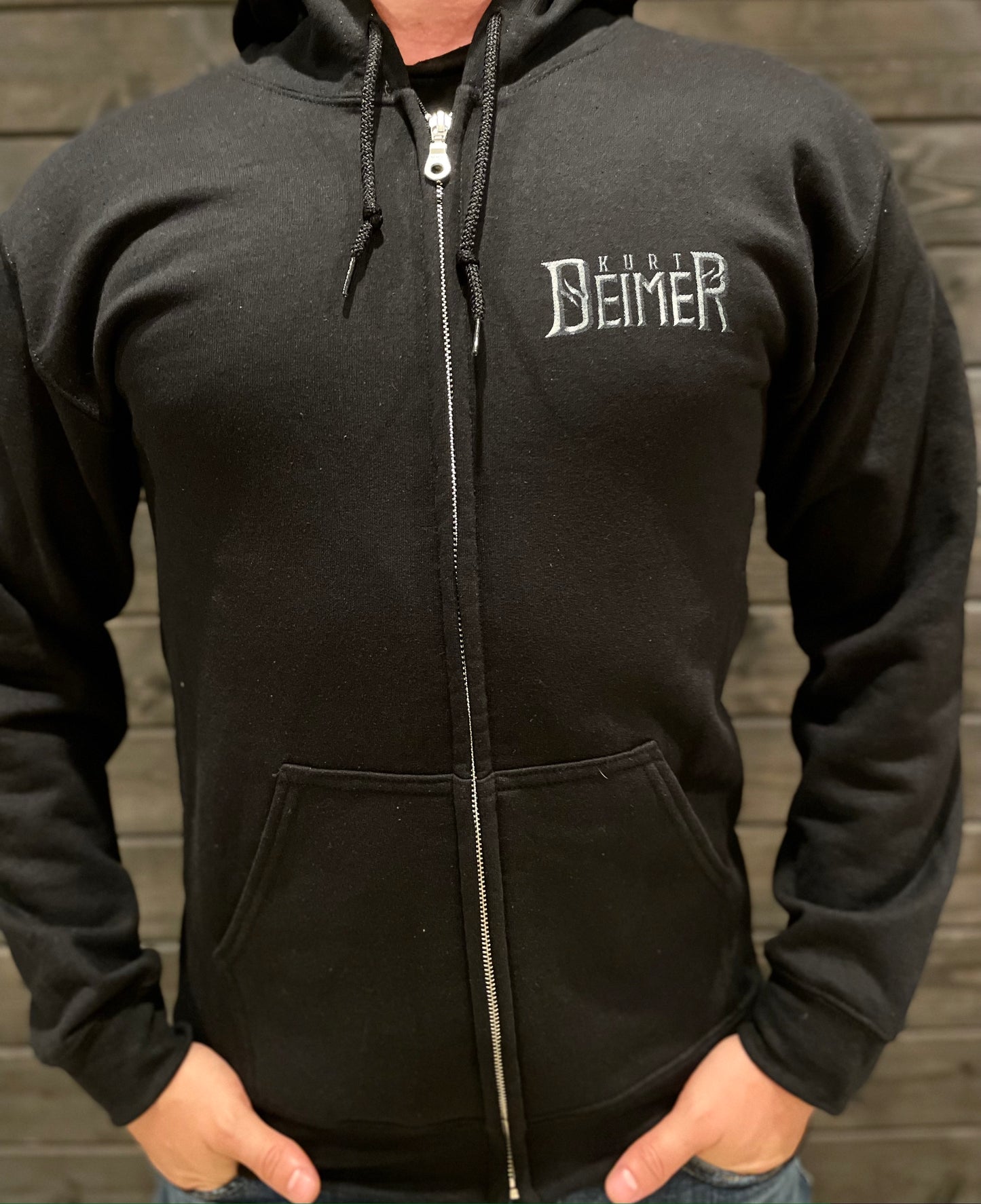 Hoodie - Zip-Up Logo / HERO (2 sided)